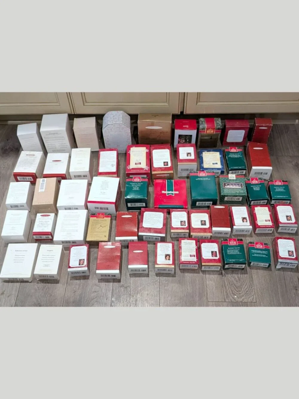HUGE Lot of 52 Hallmark Keepsake Christmas Tree Ornaments
